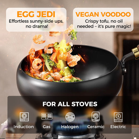 Elevate Your Cooking With Uncoated Thick Iron Pot