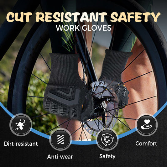 Level 5 Cut-Resistant Safety Work and Outdoor Adventure Gloves